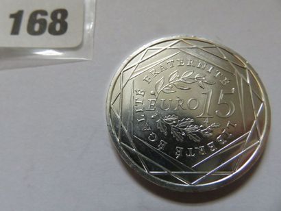 France - 15 Euros Semeuse 2008 (argent, 500...