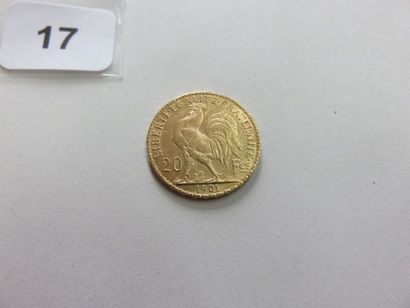 20 Francs or Coq 1901 TTB