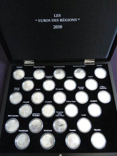 France - Coffret complet des 26 monnaies...