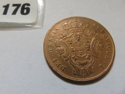Açores - 10 Reis 1865 (cuivre) TTB+ (net...