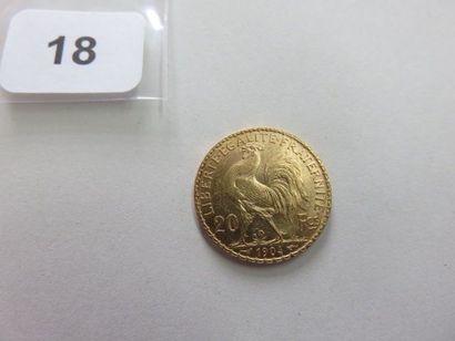 20 Francs or Coq 1904 TTB