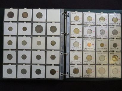Argentine - Collection de 57 monnaies (3...