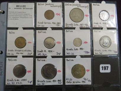 Bélize et Honduras britanique - Collection...