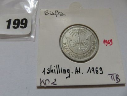 Biafra - 1 Schilling 1969 (aluminium, KM...