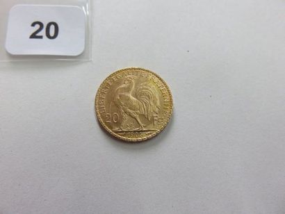 20 Francs or Coq 1906 TTB+ à SUP