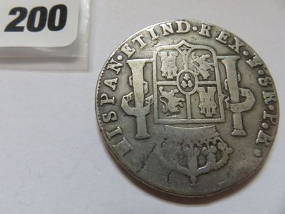 Bolivie - 8 Reales 1784 PTS - PR (argent,...