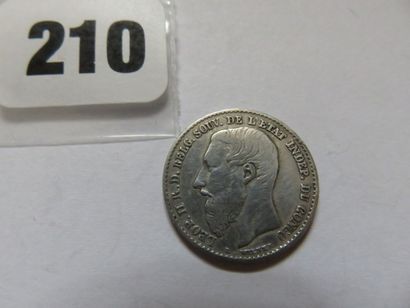 Congo (État libre) - 50 Centimes 1887 (argent,...