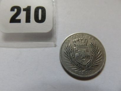 Congo (État libre) - 50 Centimes 1887 (argent,...