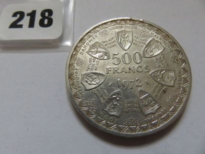 États de l'Afrique de l'Ouest - 500 Francs...