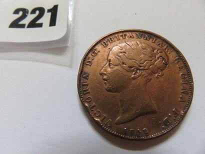 Gibraltar - 2 Quarts 1842/1 (cuivre, 48 000...