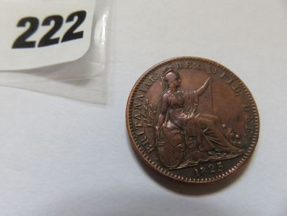 Grande Bretagne - Farthing George IV 1825...