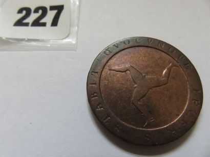 Ile de Man - 1/2 Penny 1798 (cuivre) TB ...