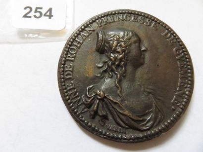 Médaille - Henri II de Bourbon et Anne de...