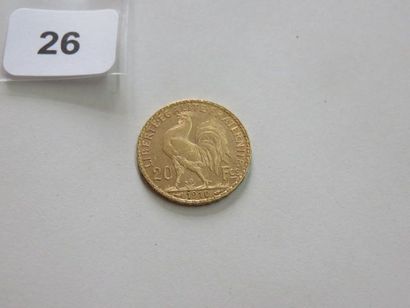 20 Francs or Coq 1910 TTB