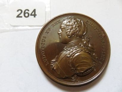 Médaille de Louis XV 1725 - Le mariage du...