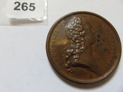 Médaille de Louis XV 1725 - La Chasse de...