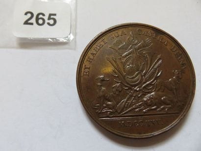 Médaille de Louis XV 1725 - La Chasse de...