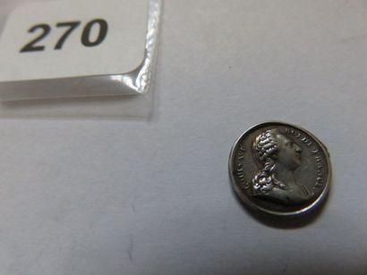 Médaille - Mort de Louis XVI - A/ Buste à...