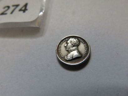 Médaille - Mort du Duc d'Enghein - A/ Buste...