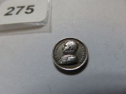 Médaille - Mort du Duc de Berry - A/ Buste...