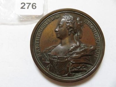 Médaille - Marie Thérèse d'Autriche, reine...