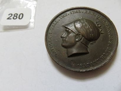 Médaille - Napoléon Ier - Prise de Vienne,...