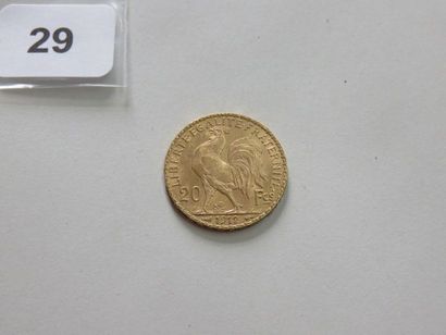 20 Francs or Coq 1912 TTB à +