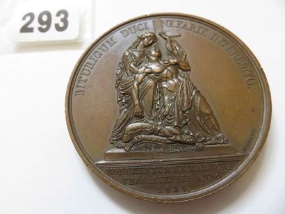 Médaille - Monument du duc de Berry à Versailles...