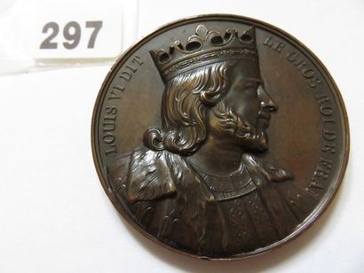 Médaille - Louis VI dit Le Gros (1108 - 1137)...