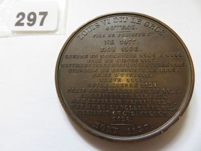 Médaille - Louis VI dit Le Gros (1108 - 1137)...