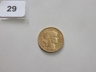 20 Francs or Coq 1912 TTB à +