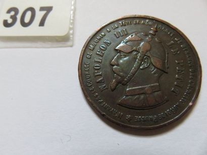 Médaille satirique de Napoléon III, suite...