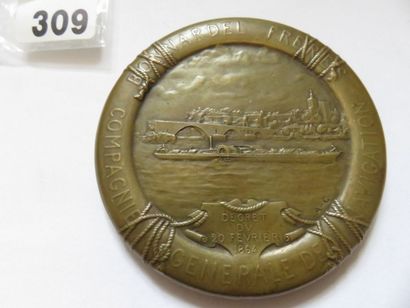 Médaille - Compagnie Générale de Navigation...