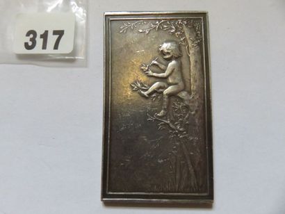 Plaquette art nouveau - 