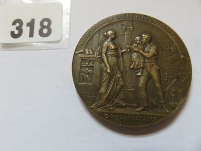 Médaille - Cinquantenaire de la Caisse nationale...