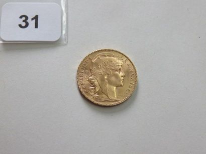 20 Francs or Coq 1913 SUP
