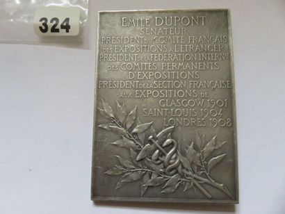 Plaquette - Émile Dupont, sénateur et président...