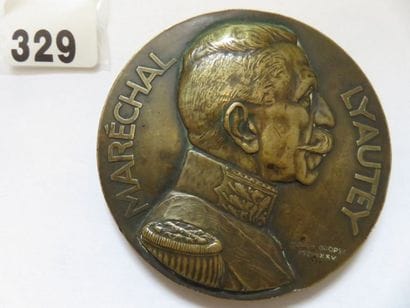 Médaille - Maréchal Lyautey et pacification...