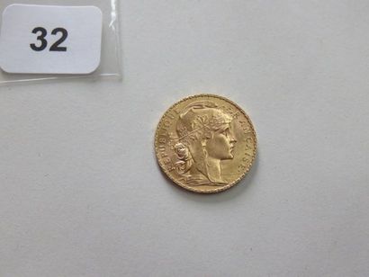 20 Francs or Coq 1914 SUP