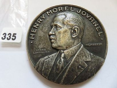 Médaille - Henry Morel Jovrnel (1876-1955)...