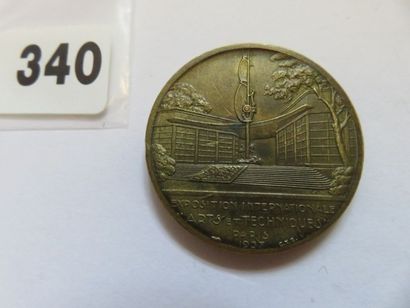 Médaille - l'Orfèvrerie signé Becker - Exposition...
