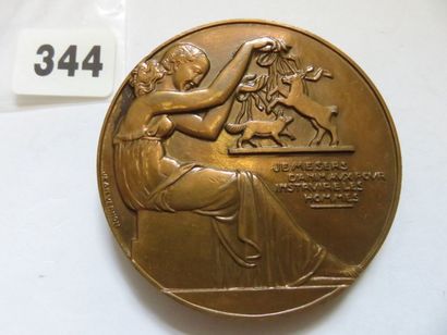 Médaille - Jean de la Fontaine 1621 - 1695,...