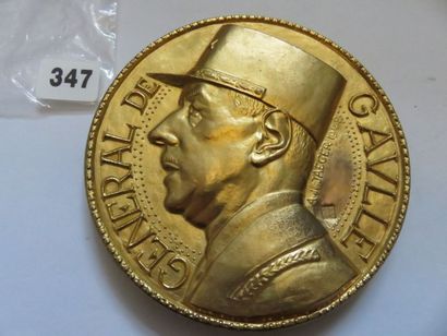 Médaille - Au Général de Gaulle 1890 - 1970...