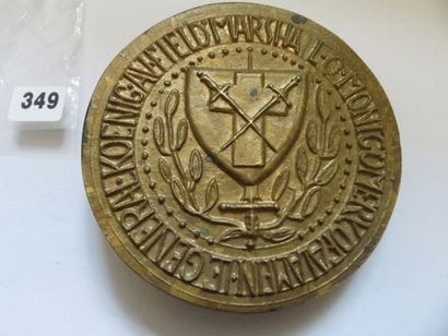 Médaille - Hommage du Général Koenig au Maréchal...