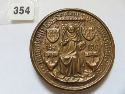 Médaille - Anne de Bretagne - 500 ans de...
