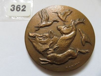 Médaille - Office nationale de la chasse...