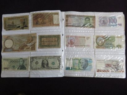 Lot de 49 billets divers (dont 4 fac-similé...