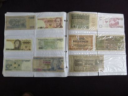 Lot de 49 billets divers (dont 4 fac-similé...