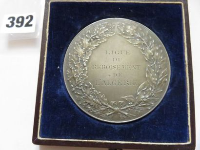 Médaille - Ligue du reboisement de l'Algérie...