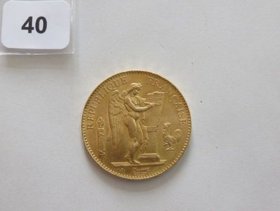 100 Francs or Génie 1886 A (38 892 ex.) ...